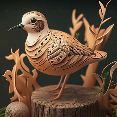 3D модель Dotterel (STL)